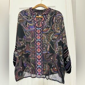 Johnny Was Size Medium blouse